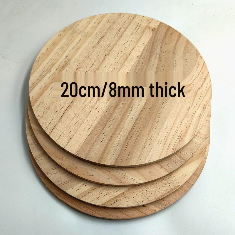 Solid Wood Coaster with Logo Engraving - Square, Round, Heart Shapes for Home Use