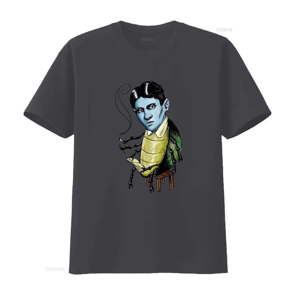 Franz Kafka Inspired T Shirt Unique Literary Design for Book Lovers High Quality Print on Comfortable Fabric vintage Washed