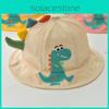 Dinosaur Baby Sun Hat With Breathable Mesh For Summer Outdoor Play