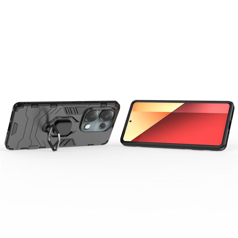 For Xiaomi Redmi Note 13 Pro 4G Case Anti Shock Kickstand Magnet Armor Phone Cases for Redmi Note13 Pro 13Pro 4G Back Cover
