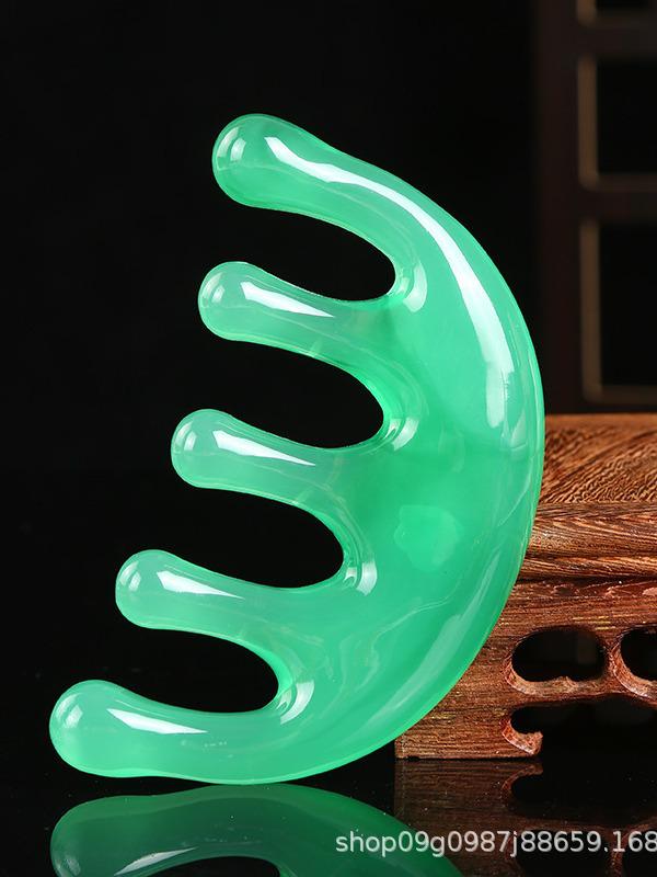 Octopus Scalp Massager Comb - Meridian Therapy & Gua Sha Head Massage Tool