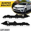 Bumper Bracket For 2009-2013 Toyota Corolla Set 2 of Rear Left+Right Side