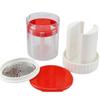 Manual Cheese Slicers Butter Mill Spreadable Butter Cheese Grater Kitchen Butter Shredder Slicers Choppers Mill with Lid