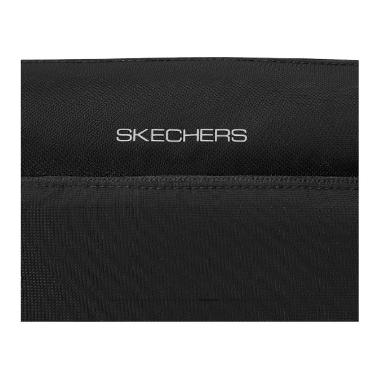 New Skechers Colorful Fabric Shoulder Bag, Crossbody Bag Unisex Carbon Black P325U008-0018
