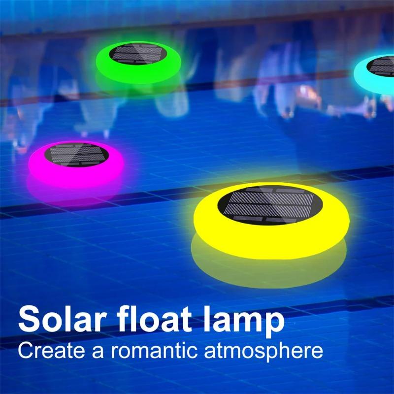 3PCS Solar Outdoor Lights Motion Sensor Solar Wall Light Waterproof Emergency Waterproof For Floating Pool Light Street Garden Porch