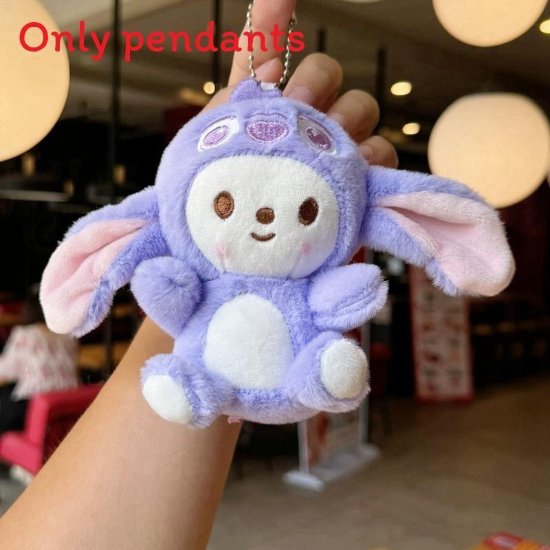 Stitch Plush Keychain With Keyring For Backpack Decor And Collectors