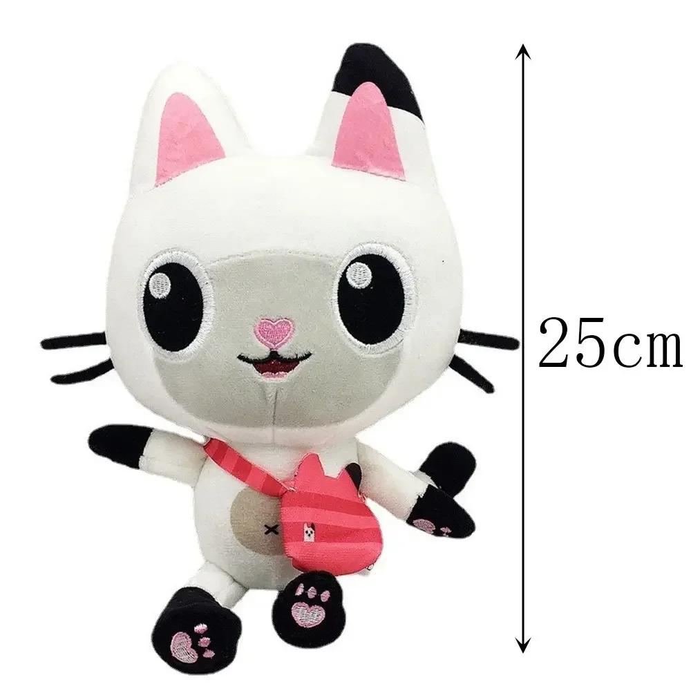 ***New Gabby'S Doll House Plush Toy Backpack Cat Cake Cat Mermaid Stuffed Animals Plushie Dolls For Kids Gift
