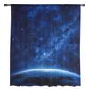 Weltraum Universum Fensterdekoration Tüll Moderne Transparente Vorhänge für Küche Wohnzimmer das Schlafzimmer Vorhänge Dekoration