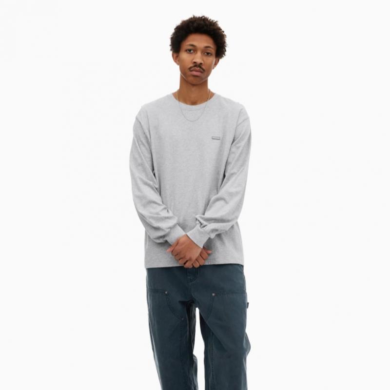 ThiSiSneverthat T.n.t. CLaSSic Hdp L S Tee Heather Grey