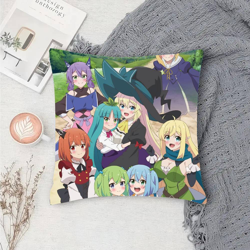 I've Been Killing Slimes For 300 Years And Maxed Out My Level Anime Pillow Case Sofa Cushion Cover Room Home Decoration