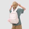 Cute Printed Backpack with Front Pocket and Side Pockets for Students and Daily Use