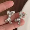 4Pcs Fashion Bows  Hairpins For Side Fringe Plastic Hair Clip Secure Grip Suitable Workout Outdoor Activities Prom Event