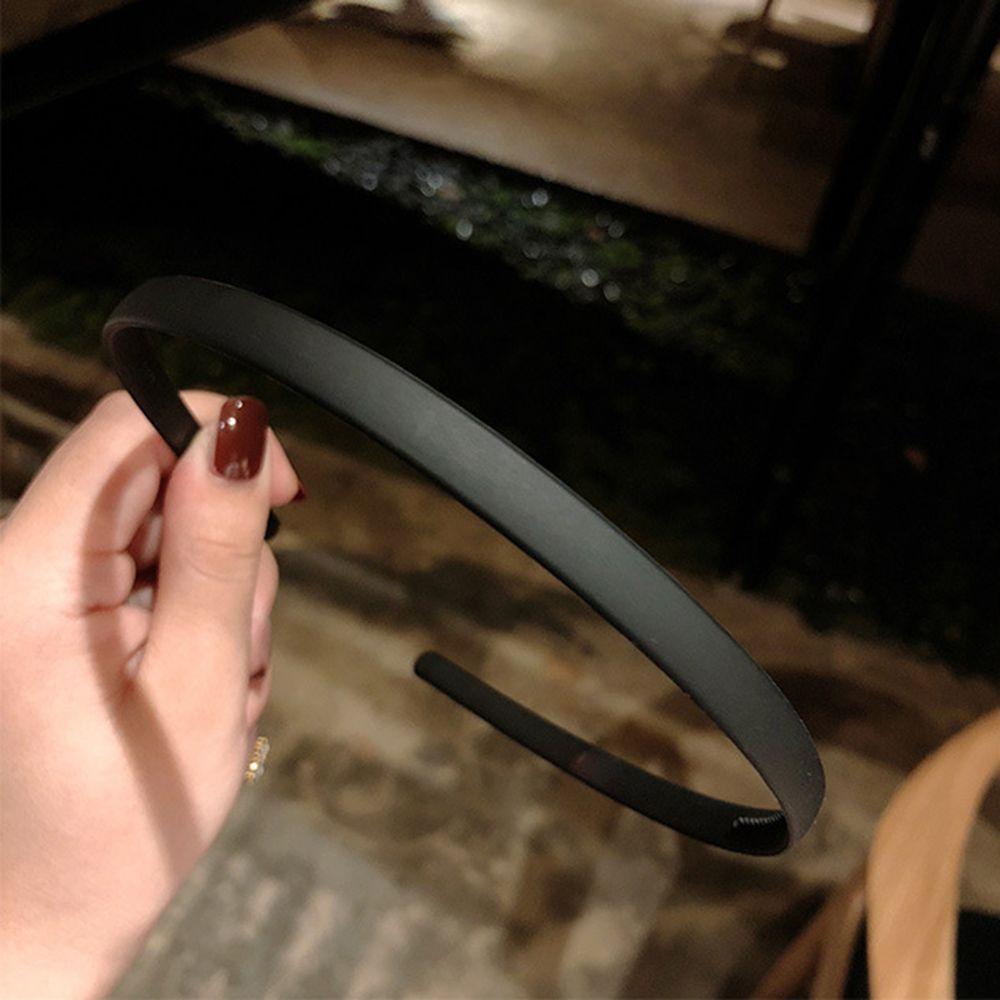 Simple Fashion Plastic Solid Girls Headband Bezel Hair Bands Hair Hoop