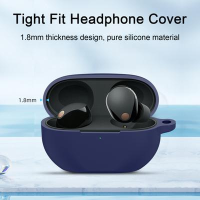 Kulaklık silikon kılıf Düşme Koruması Çizilmeye dayanıklı Tam Kapsama 360 derece Koruma Kılıfı Sony WF-1000XM5