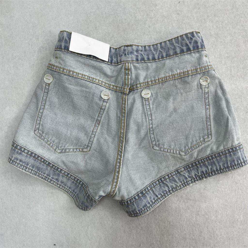 2026 New American Retro High-Waist Spicy Girl Slim Fit Denim Shorts for Women - Summer Style Hot Pants