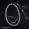 Backdrop Necklace Long Body Chain Pendant Backless Dress Decor for Women Girls