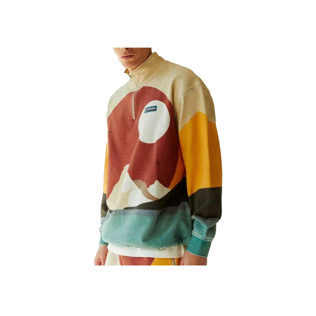 

Kith For Columbia Quarter Zip Sanguine Men Tops Multi-Color KHM030463-810 L