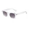 2025 Korean Style Black Oval Frame Sunglasses with High-end UV Protection