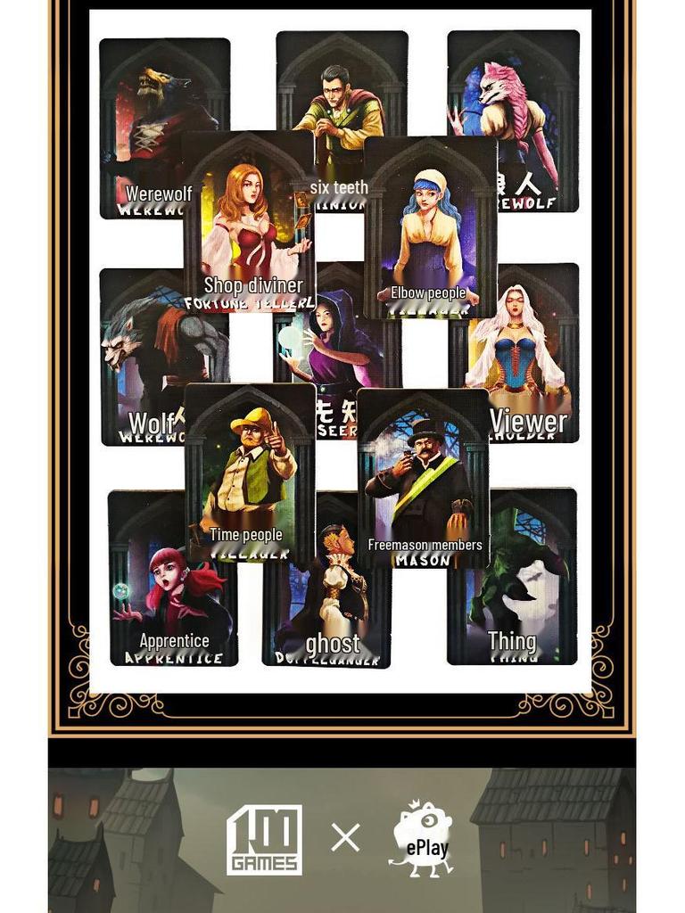 Werewords: Multiplayer Wahrheitsspiel Tischspiel