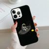 Space Astronaut Illustration Phone Case For iPhone 17 Air 11 12 13 14 15 16 Pro Max Cover For iPhone 17 Air Max Plus