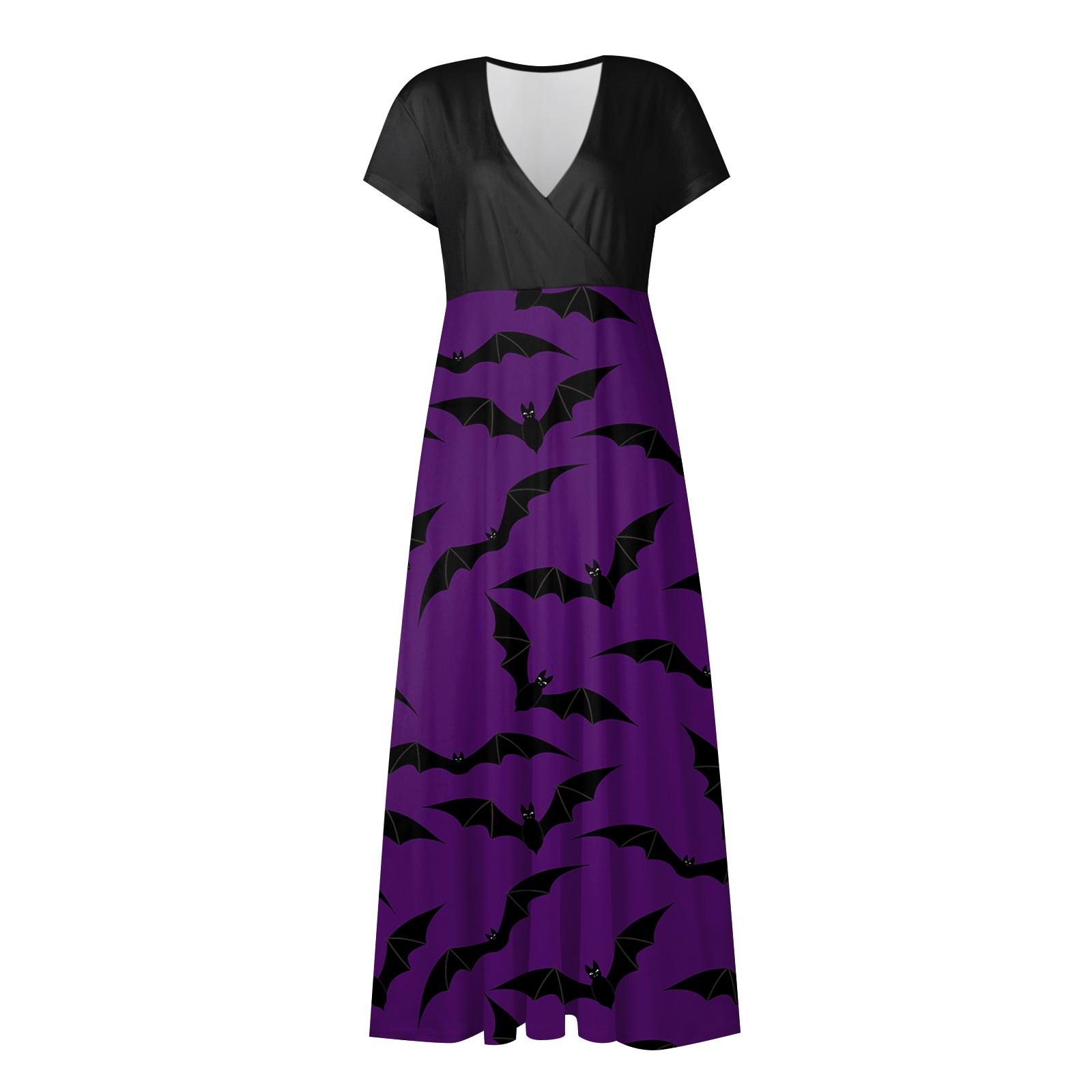 Женское длинное платье Платье макси Повседневное платье Повседневное платье с короткими — фото 5