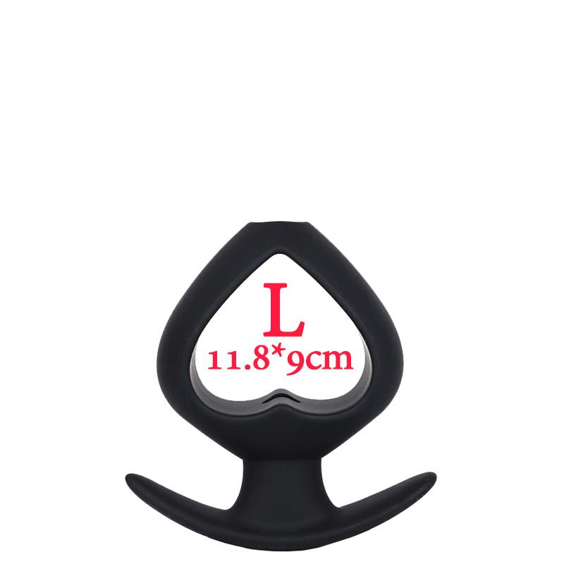 Hohler Analplug mit Wasserhahn zum Waschen des Anus, Vaginalreinigung, Einlaufdildo, XL-Sexspielzeug, Silikon-Buttplug, kabellos