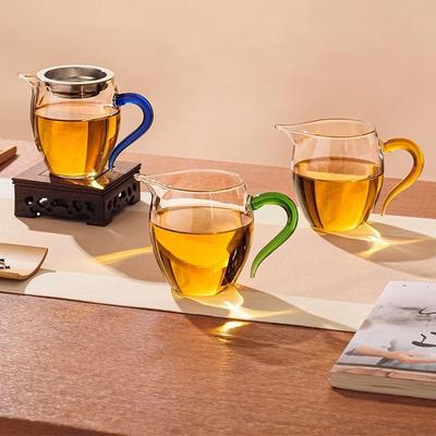 Japanese-style High Borosilicate Glass Fair Cup Transparent Heat Resistant Tea Tea Dispenser Large Kung Fu Tea Set Tea Water Separation