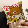 Cartoon R-Rilakkuma Cushion Cover Pillow Cover Decor Pillowcase Printed Cushion Case For Couch