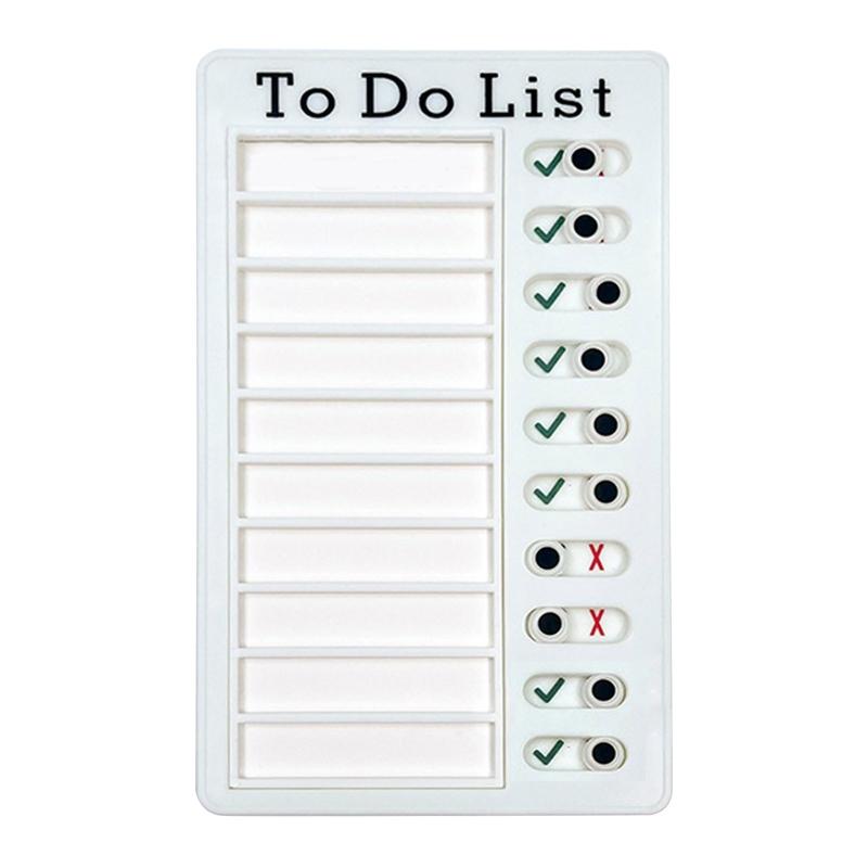 50Sheerts Replaceable Checklist Memo Board Refill Sheet Unlined 6.77x2.75Inch