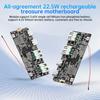 22.5W Quick Charging Mobile Power Module QC PD SCP Digital / LED Display Type-C USB Power Bank Circuit Board With NTC Sensor