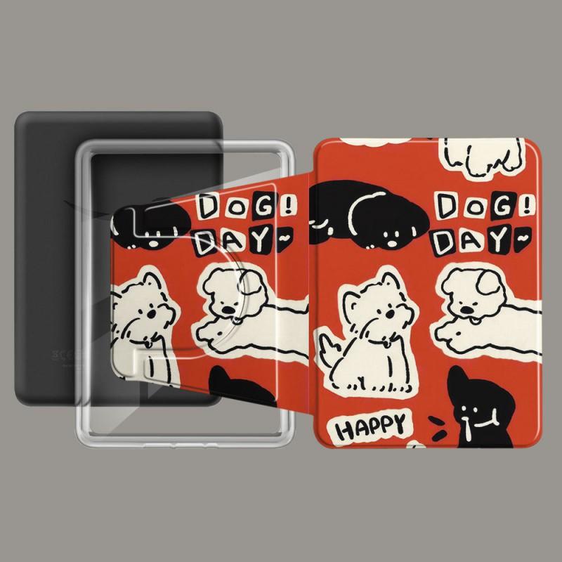 Acrylic Kindle Paperwhite 6 12th Gen Protective Case With Rotating Stand Magnetic Full Cover