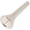 Horn Mouthpiece Replacement Brass French Horn Mouth Wind Instrument Accessories Silver Color