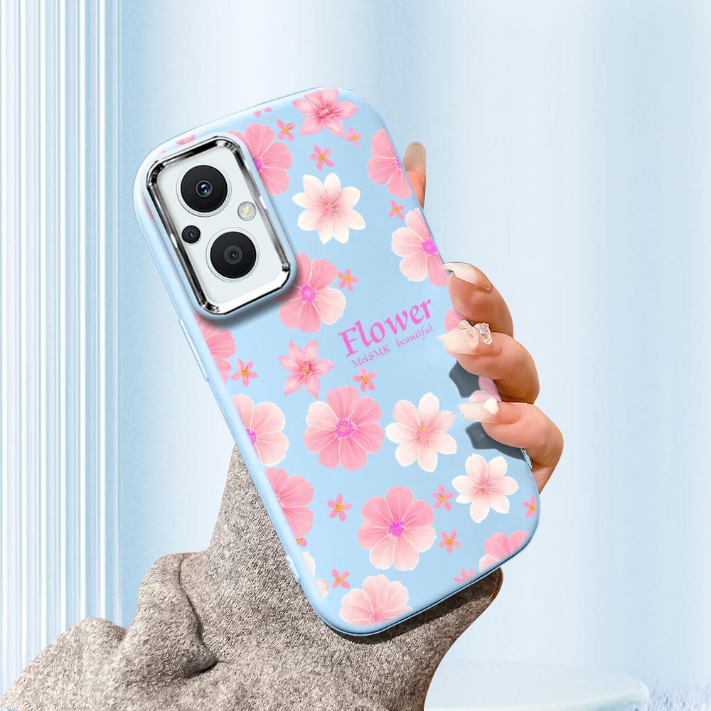 

Для Vivo V23 V25 V27 V29 V30 Y27S Y28 Y33S Y36 Infinix Hot30I Hot40 Tecno Spark20 Мультяшный Черный Кот Серебристый Край Мягкий Жидкий Силиконовый Защитный Чехол Tecno Spark Go 2025 синий