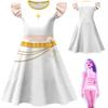 Niedliches modisches Kleid mit Flatterärmeln Kpop Hexenjagd Gruppe Cosplay Kinderkleid kleines Mädchen Prinzessinnenkleid