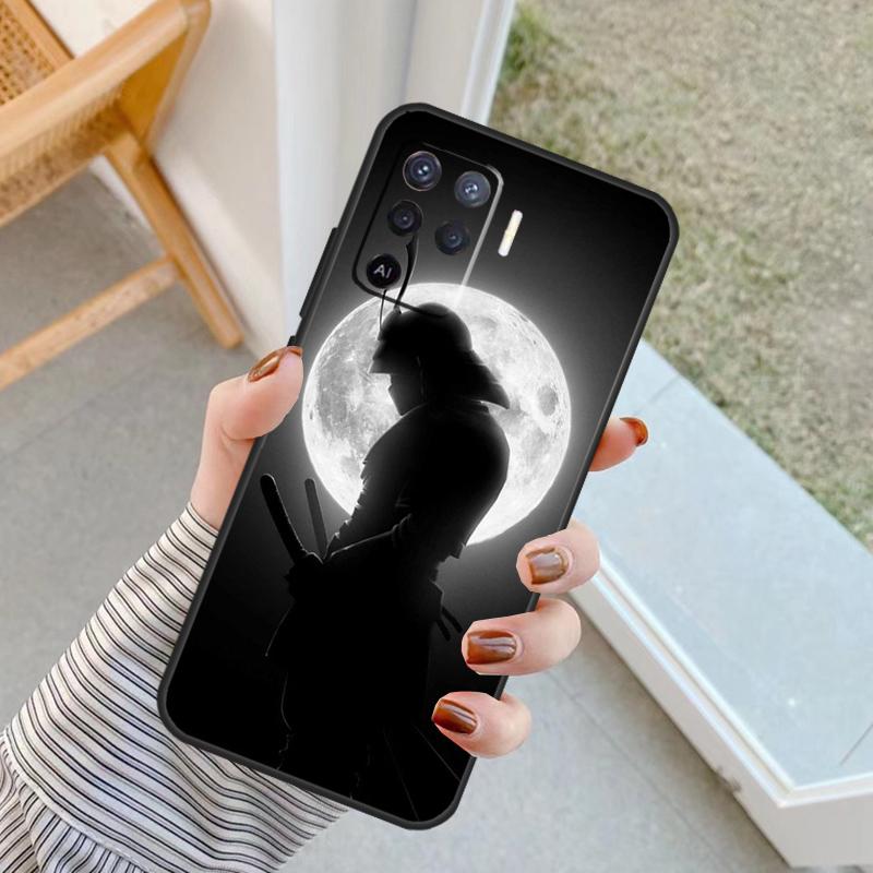 Samurai Japan Art Case For Oppo A76 A16 A96 A17 A18 A60 A80 A40 A38 A58 A78 A98 A94 A74 A54 A15 A57 A77 A5 Pro