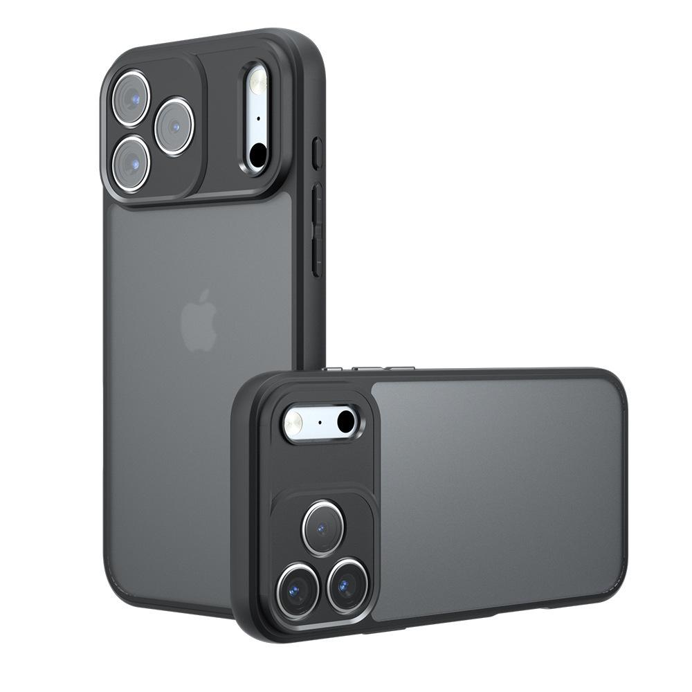Magnetic Qi Armor Airbag Anti-Drop Frosted Case for iPhone 17 Pro Max