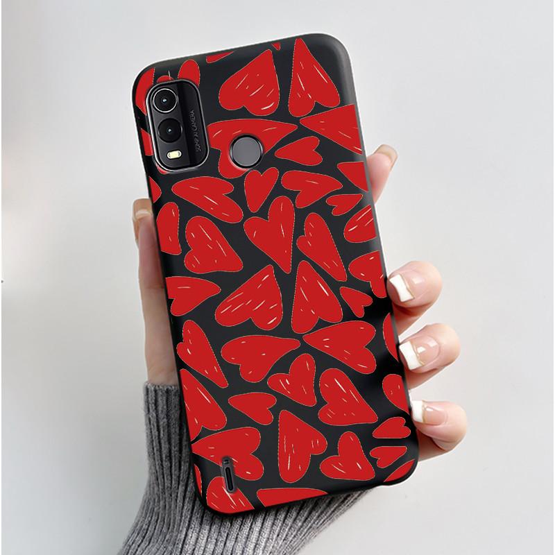 Phone Case For Nokia G11 Plus Matte Black Casing Soft Silicone Ultra Thin Slim Cover Aesthetic Luxury Cute Cool Boys Girls Shell