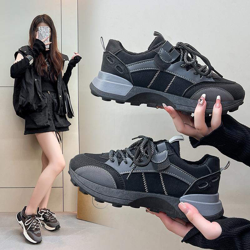 Cortez Women's Spring New Student Running Sports Plus Size Heightened Daddy Shoes