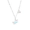 Rainbow Unicorn Necklace Women's Versatile Light Luxury Niche Design High-end Accessories