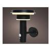 Applique murale - Lumineo - 40 LEDs - Métallique - Solaire - Lumière chaude