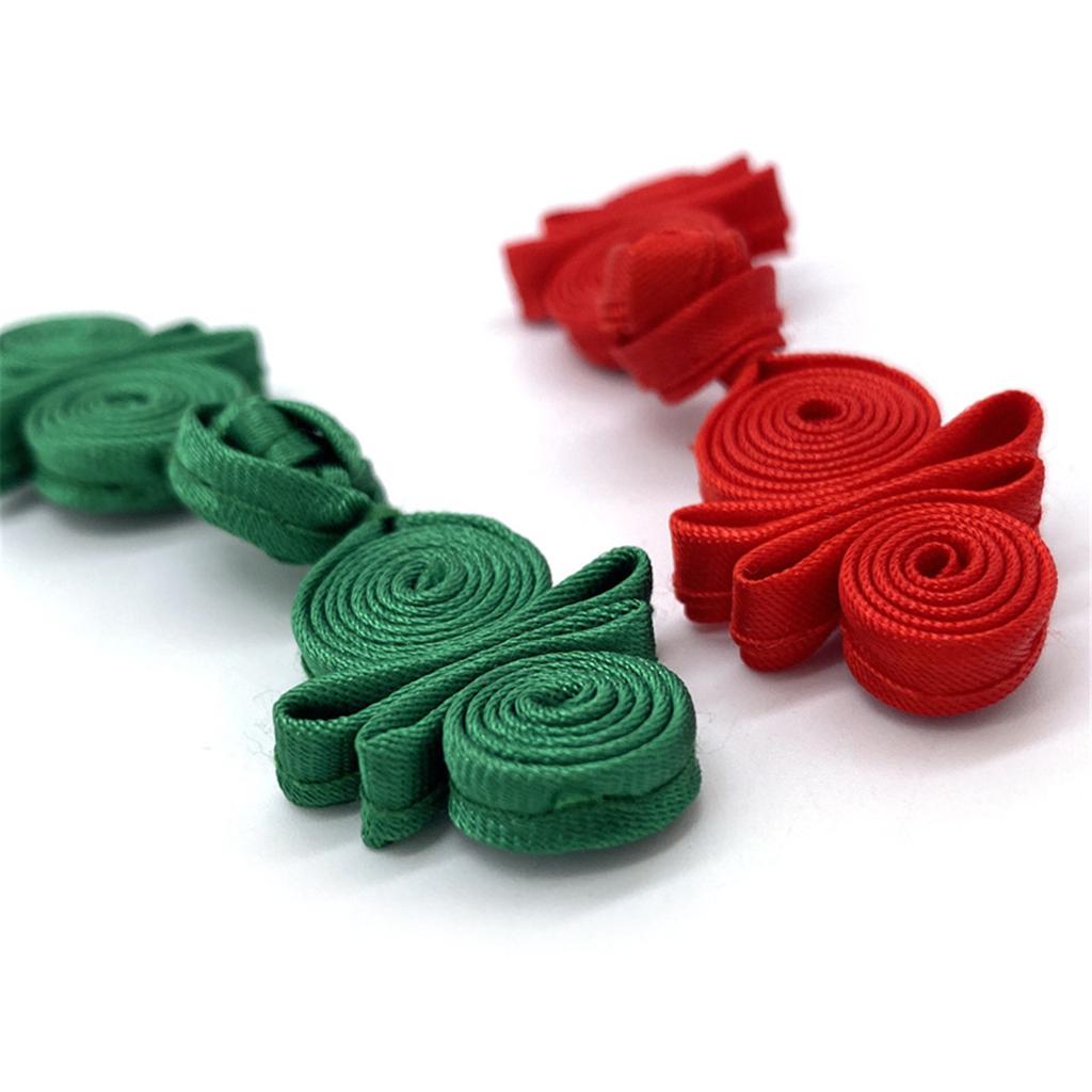 Vier Blätter Kürbisform Chinesischer Cheongsam Knotenverschluss Bandverschluss Kostüm Tang Hemd Anzug DIY Nähen Handwerk