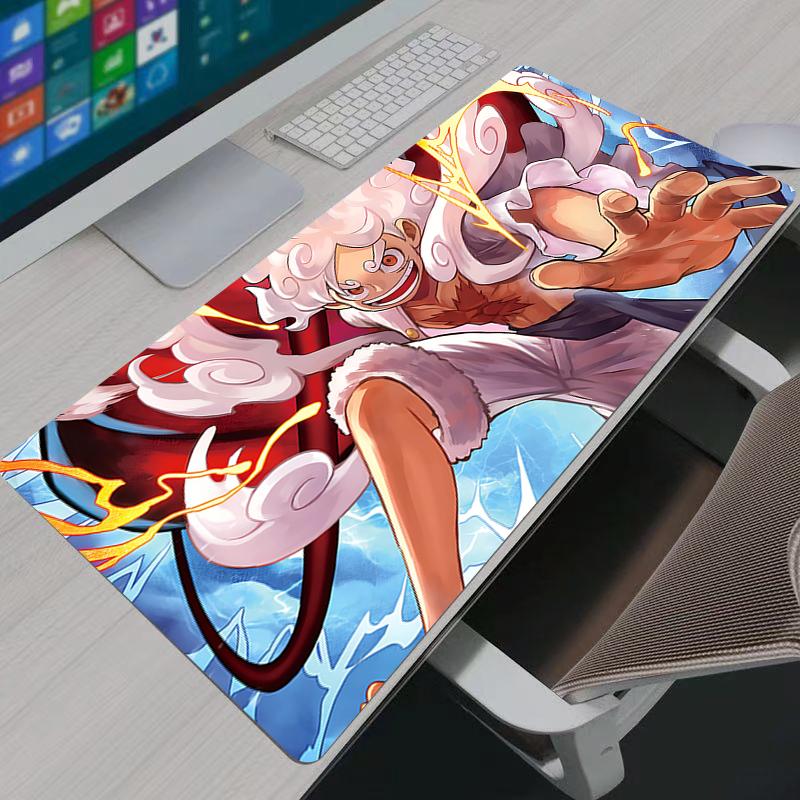 Mouse Pads Notbook Gamer Large Keyboard NonSlip Rubber Computer Carpet Desk Mat PC Gamer MousePad Youth Gifts One Piece Luffy