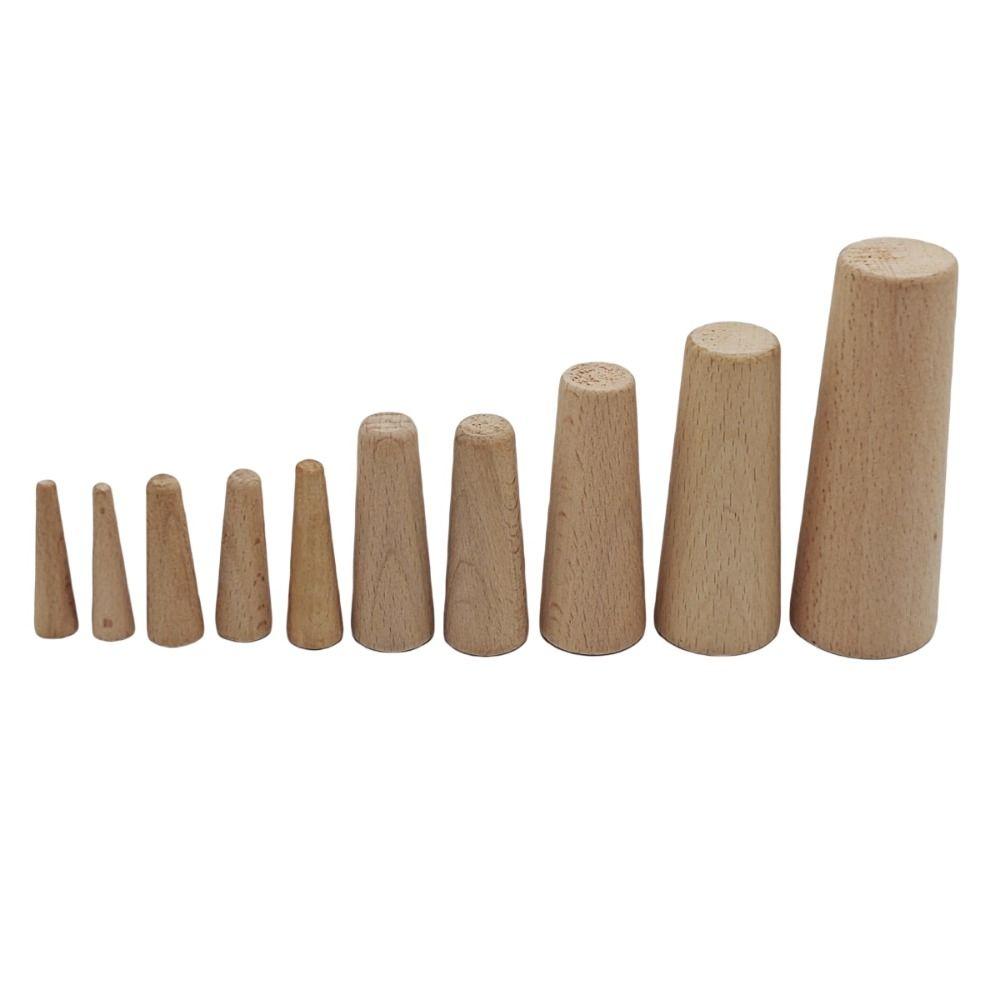 10Pcs Wood Marine Tapered Plugs Tapered Boat Plugs 10Pcs Emergency Drain Plugs Boat Accessories