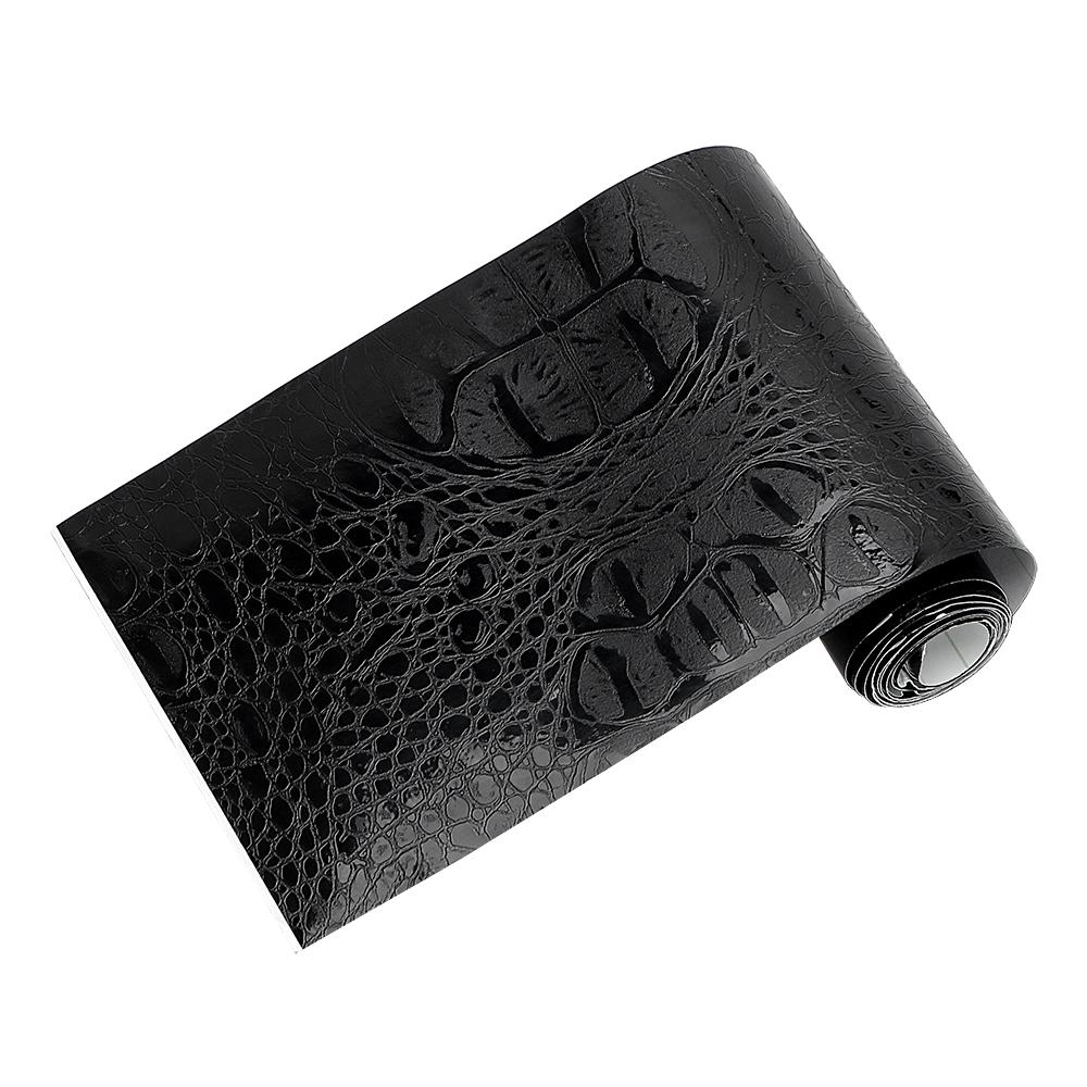 Interior Decoration Waterproof Motorcycle Styling Car Sticker Auto Decals Leather Texture 150*10cm UV Protected