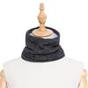 Unisex Wool Neck Gaiter: Faux Collar for Cervical Support, Thickened, Warm Knitted Scarf & Head Protector.