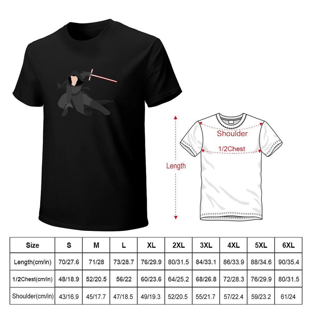 Darth Jar Jar TShirt anime clothes man clothes oversized t shirts for men