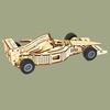 Build Your Own Race Car 3D Wooden Jigsaw Puzzle Model Kit - A Fun and Educational DIY Gift 3D DIY Wooden Jigsaw Puzzle Car Chris
