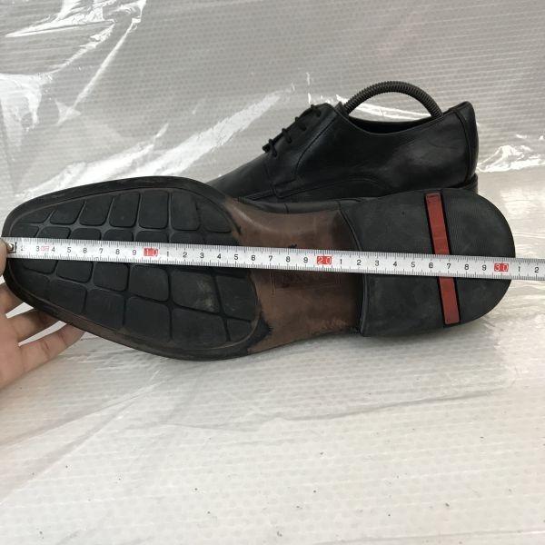 Lloyd Made In Germany Leather Swirl Moc Dress Shoes Size 8F 26.5cm Black(USED)