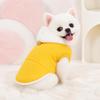 Plush Dog Hiking Jacket Winter Dog Vest Coat Cute Pet Clothes  for Small Medium Dog