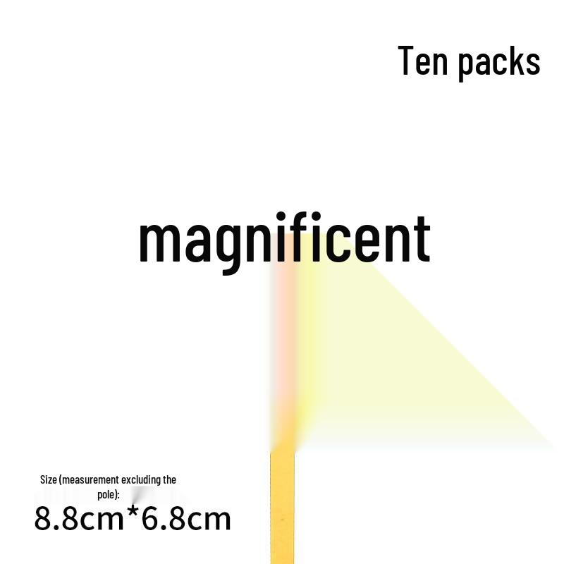 50-Pack Acrylic 'Happy Birthday' Cake Toppers - Popular Party Decorations with Free Shipping